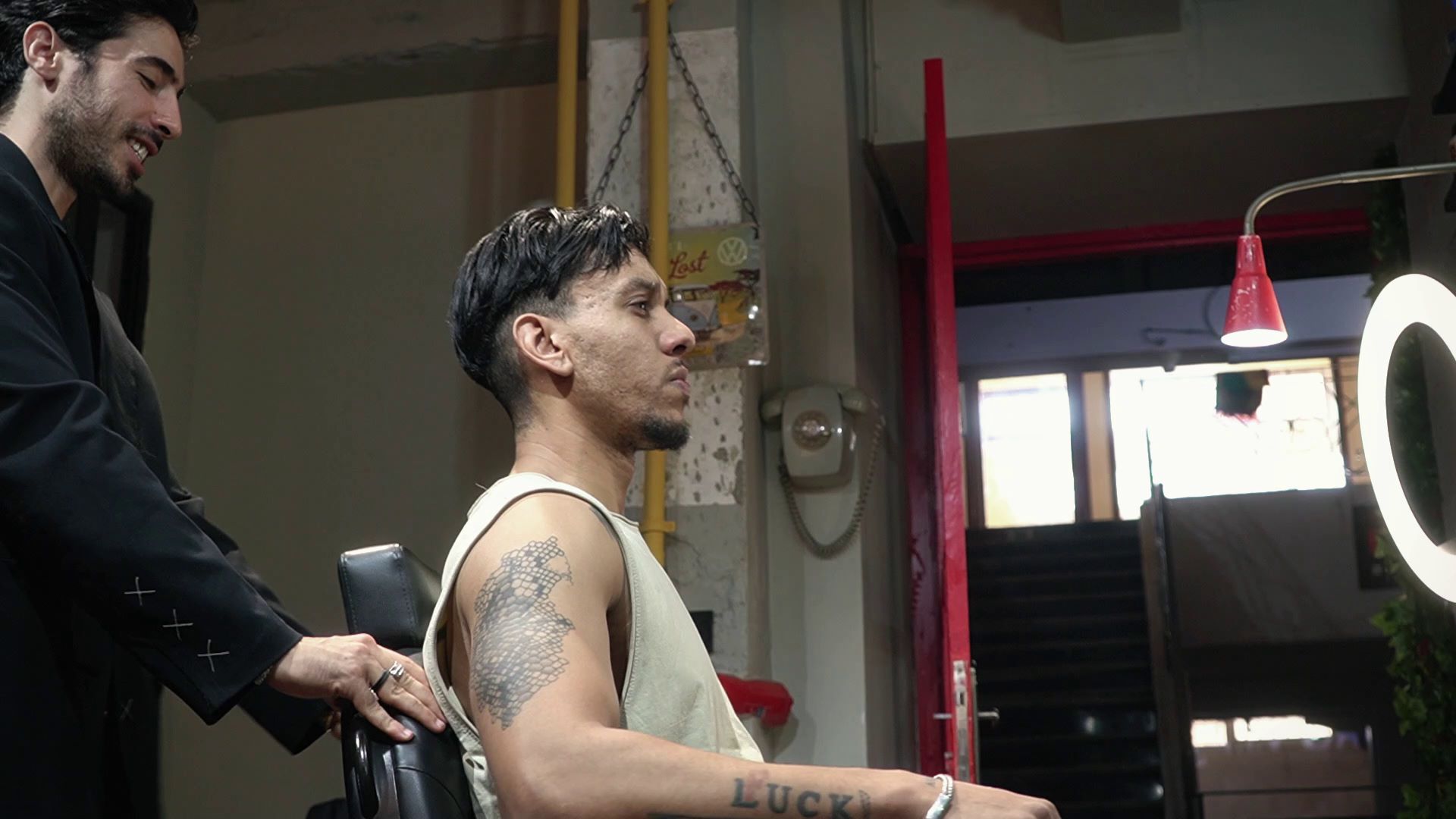 Atmospheric workout shot