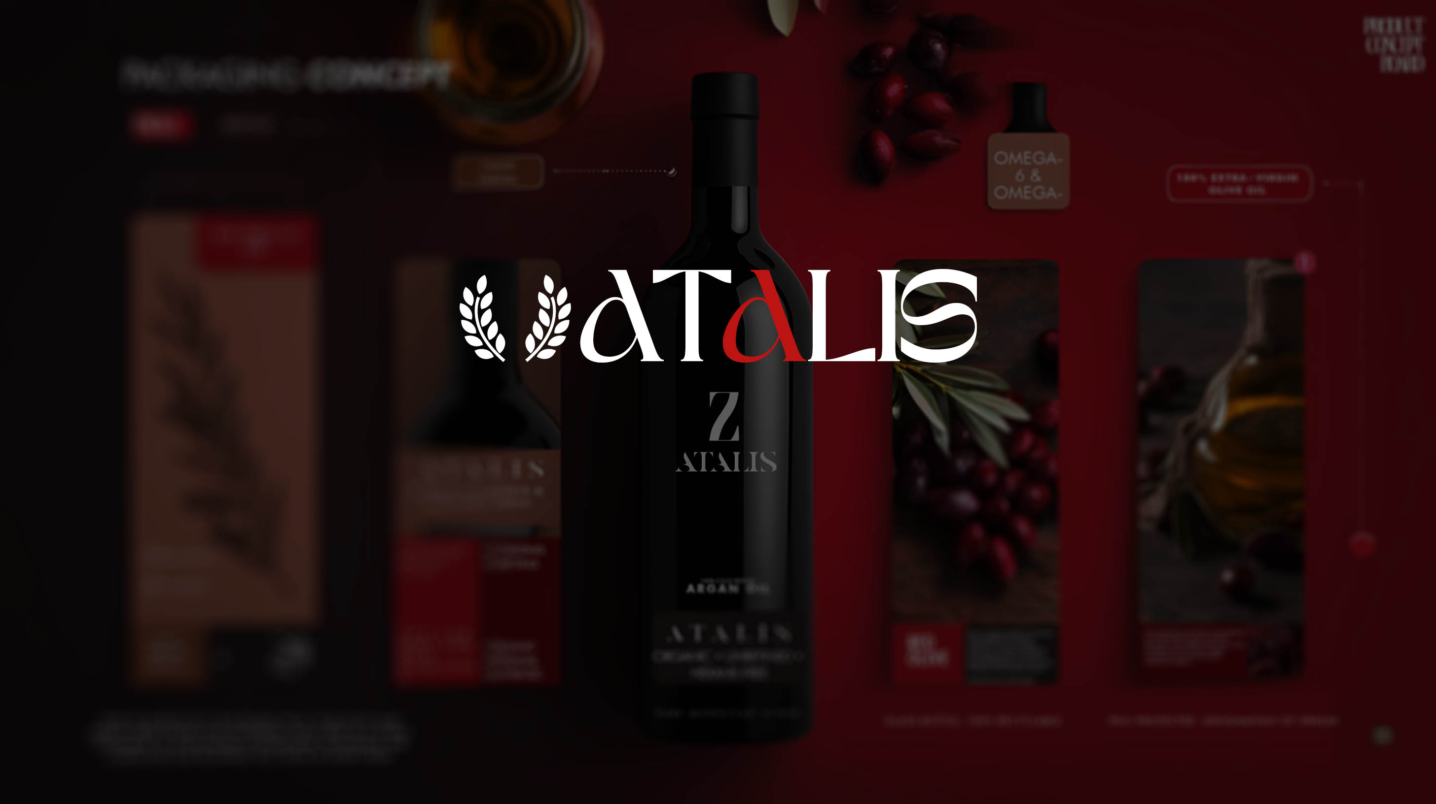 ATALIS OIL Luxury Brand Identity and Premium Packaging Design Project by Nassiri Bros